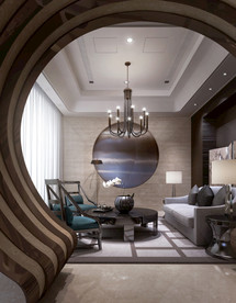 新中式客厅 家装客厅效果