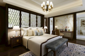 新中式卧室
