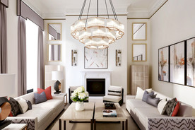 后现代客厅    家装客厅效