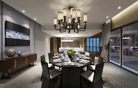 后现代餐厅    家装餐厅效果