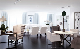 后现代客厅    家装客厅效果