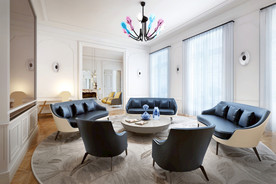 后现代客厅    家装客厅效果