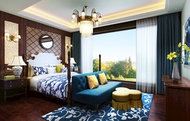 后现代卧室    家装卧室效果