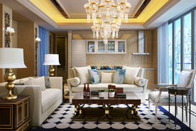 简欧式客厅    家装客厅效果