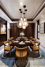 后现代餐厅    家装餐厅效果