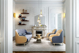 简欧式客厅    家装客厅效果