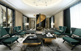 后现代客厅    家装客厅效果