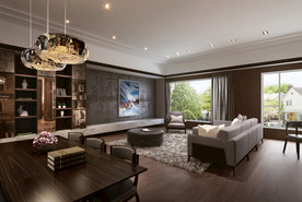 后现代客厅    家装客厅效果