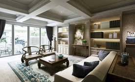 美式客厅设计  家装客厅效果