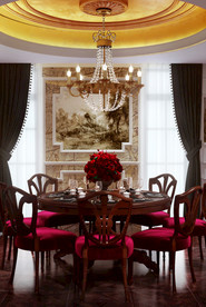 简欧式餐厅    家装餐厅效果