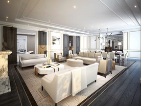 后现代客厅    家装客厅效果