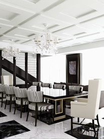 后现代餐厅    家装餐厅效果