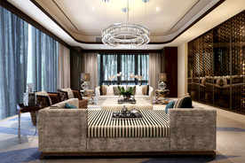 后现代客厅    家装客厅效果