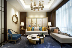 后现代客厅    家装客厅效果