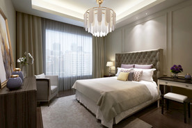 后现代卧室    家装卧室效果