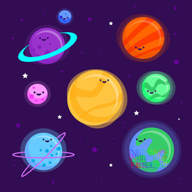 卡通星球行星