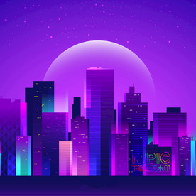城市夜景