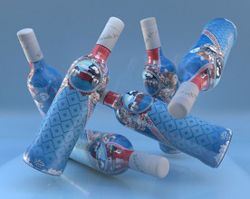 C4D模型雪碧啤酒汽水易拉罐