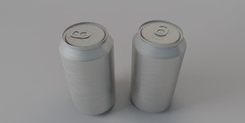 C4D模型雪碧啤酒汽水易拉罐
