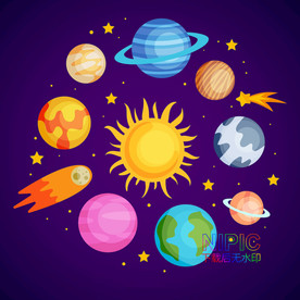 卡通星球行星
