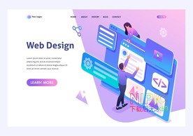 web设计2.5d