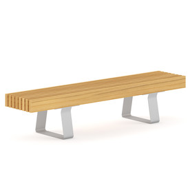 C4D模型公园长椅