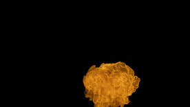 高清动态火焰  2K高清火焰