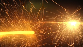 火花烟火素材  烟花火花四溅
