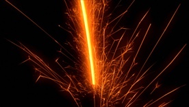 火花烟火素材  烟花火花四溅