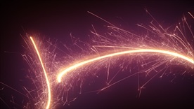 火花烟火素材  烟花火花四溅