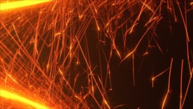 火花烟火素材  烟花火花四溅