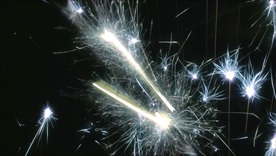 火花烟火素材  烟花火花四溅