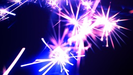 火花烟火素材  烟花火花四溅