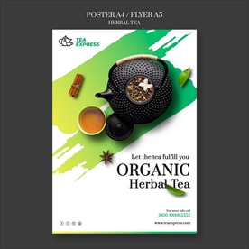 绿茶海报