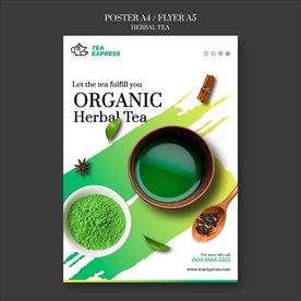 绿茶海报