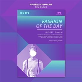 时装海报