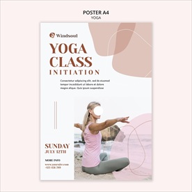 瑜伽海报