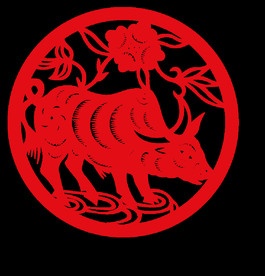 牛年剪纸 (10)