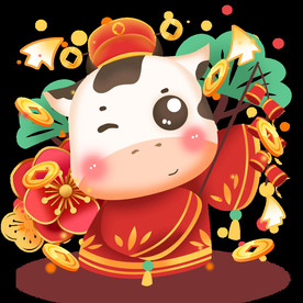 牛卡通形象 (22)