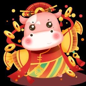 牛卡通形象 (37)