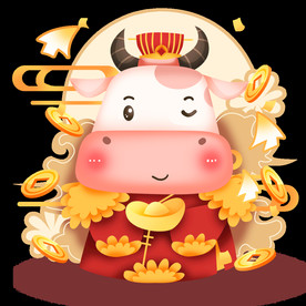 牛卡通形象 (76)