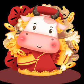牛卡通形象 (77)