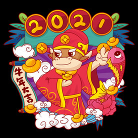 牛卡通形象 (126)