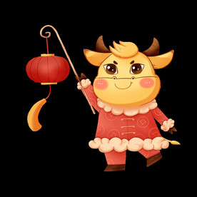 牛卡通形象 (140)