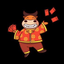 牛卡通形象 (145)