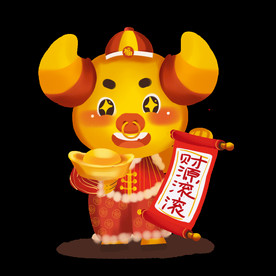 牛卡通形象 (188)