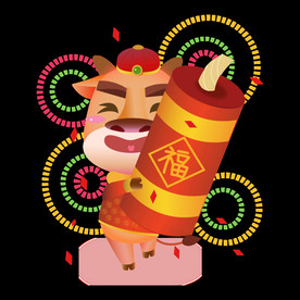 牛卡通形象 (201)