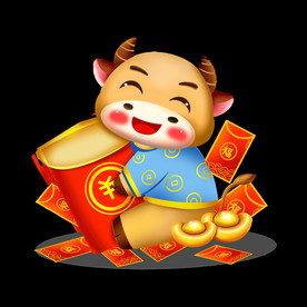 牛卡通形象 (223)