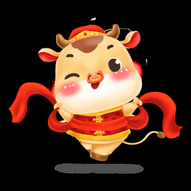 牛卡通形象 (254)