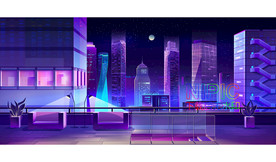 城市夜景